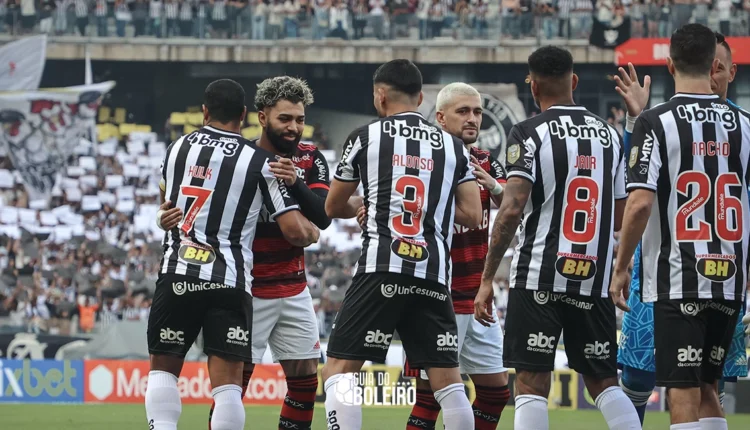 Escalação Atlético e Flamengo
